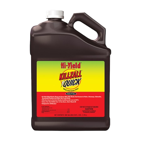 Hi-Yield Hi-Yield Killzall Quick Weed and Grass Killer RTU Liquid 1 gal 32169